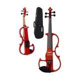 Mey İthalat Kulaklık, RCZ-606RD Elektro Keman Seti Red ( Kablo Tuner Yastık) - 10 cm - Çok Renkli