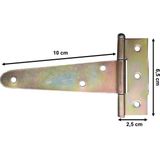 Mey Ithalat® Kuyruklu Menteşe 940/4 mm - Belirtilmemiş