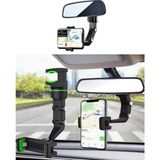 Mey İthalat Kyrotech Dikiz Aynası, Koltuk Arkası, Çalışma Masası Telefon Tutucu, Standart, Iphone, Samsung, Xiaomi, Huawei Uyumludur, 360 Dönebilen Çok Fonksiyonlu Akrobat Telefon Tutucu
