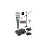 Mey İthalat Lastvoice LV-680ST Ayaklı Kablolu Dinamik Mikrofon (Stand Cüzdan Çift Kablo Sünger Tutacak)