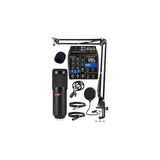 Mey İthalat Lastvoice Rec Paket-1 BM800 Mikrofon Phantomlu Mikser Stand Filtre Set
