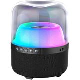 Mey İthalat Lecoo RS19 Kablosuz 10W Güçlü Ses, Rgb Aydınlatmalı, Bluetooth/usb/aux/sd Kart Girişi, Stereo Taşınabilir Hoparlör Siyah