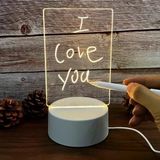 Mey İthalat® Led Çizim Tableti Gece Lambası