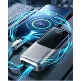 Mey İthalat® Led Ekranlı Süper Fast Charge Özellikli Mini Powerbank