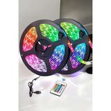 Mey Ithalat® LED Işık 5 Metre Şerit LED Rgb Işıklı - 00 Beyaz - Belirtilmemiş