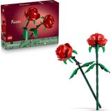 Mey İthalat LEGO Botanicals Gül 40460 – Yetişkinler Için Uzunluğu Ayarlanabilen, Parçalarla Inşa Edilen 2 Gül Içeren Dekoratif Yapay Çiçek Modeli Yapım Seti, Yaratıcı Sevgililer Günü Hediyesi Fikri (120 Parça)