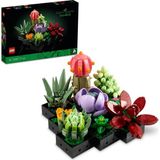 Mey İthalat LEGO Botanicals Sukulentler 10309 – Yetişkinler Için 9 Farklı Bitki ve Saksı Içeren Dekoratif Yaratıcı Yapay Çiçek Modeli Yapım Seti, Kadınlar ve Erkekler Için Sevgililer Günü Hediye Fikri (771 Parça)