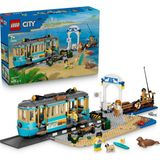 Mey İthalat LEGO City Klasik Plaj Tramvayı 60506-7 Yaş ve Üzeri Çocuklar Için 5 Minifigür ve 5 Oyuncak Hayvan Figürü Içeren Yaratıcı Oyuncak Yapım Seti, Kız ve Erkek Çocuklar Için Hediye Fikri (693 Parça)