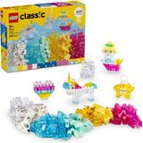Mey İthalat LEGO Classic Sihirli Saydam Kutu 11040 – 5 Yaş ve Üzeri Çocuklar Için Mini Figürler Içeren Renkli Parçalar ve Askı Parçaları Yapım Seti (340 Parça)