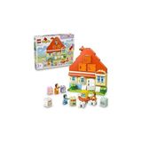 Mey İthalat LEGO Duplo Bluey: Bluey Ailesinin Evi ve Hafıza Oyunu 10459-3 Yaş ve Üzeri Çocuklar Için Interaktif Oyun Içeren Eğitici Oyuncak Yapım Seti, Doğum Günü Hediyesi (83 Parça)
