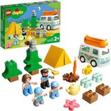 Mey İthalat LEGO Duplo Kasabası Ailece Karavan Macerası 10946 - Çocuklar Için Kamp Temalı Yaratıcı Oyuncak Yapım Seti (30 Parça)