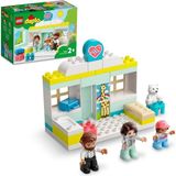 Mey İthalat Lego® Duplo® Kurtarma Doktor Muayenesi 10968-2 Yaş ve Üzeri Okul Öncesi Çağındaki Çocuklar Için Eğitici Tıp Merkezi Oyuncak Yapım Seti (34 Parça)