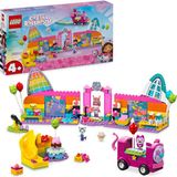 Mey İthalat LEGO Gabby’nin Parti Odası 10797 – 4 Yaş ve Üzeri Çocuklar Doğum Günü Hediyesi Fikri, Parti Oyuncakları, Mini Bebek Figürleri ve Hayvan Figürleri Içeren Yaratıcı Oyuncak Yapım Seti (252 Parça)