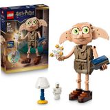Mey İthalat LEGO Harry Potter Özgür Ev Cini Dobby 76469-8 Yaş ve Üzeri Kız ve Erkek Çocuklar Için Aksesuarlar Içeren Kişiselleştirilebilir Yaratıcı 2’si 1 Arada Oyuncak Yapım Seti, Hediye Fikri (379 Parça)