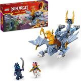 Mey İthalat LEGO Nınjago Genç Ejderha Riyu 71810-6 Yaş ve Üzeri Çocuklar Için 3 Ninja Minifigürü Içeren Yaratıcı Oyuncak Yapım Seti (132 Parça)