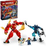 Mey İthalat LEGO Nınjago Kai’nin Ateş Elementi Robotu 71808 – 7 Yaş ve Üzeri Kız ve Erkek Çocukları Için Ninja Figürü Içeren Yaratıcı Oyuncak Yapım Seti, Çocuklar Için Doğum Günü Hediyesi Fikri (322 Parça)