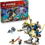 Mey İthalat LEGO Nınjago Rogue’un Robot Ejderha Binicisi 71843-8 Yaş ve Üzeri Kız ve Erkek Çocuklar Için Hareket Ettirilebilir Bir Ejderha Figürü ve 4 Minifigür Içeren Yaratıcı Oyuncak Yapım Seti (584 Parça)