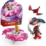 Mey İthalat LEGO Nınjago Sora’nın Ejderha Spinjitzu Topacı 71824-6 Yaş ve Üzeri Çocuklar Için 2 Ninja Minifigürü Içeren Yaratıcı Oyuncak Yapım Seti, Doğum Günü Hediyesi (56 Parça)