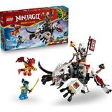 Mey İthalat LEGO Nınjago Zilvar ve Ejderha Canavar Grimtak 71863-7 Yaş ve Üzeri Çocuklar Için Nya, Zilvar ve Ejderha Formunda Kai Minifigür Içeren Yaratıcı Oyuncak Yapım Seti, Hediye Fikri (232 Parça)
