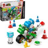 Mey İthalat LEGO Super Mario: Mario Kart – Yoshi Bike 72031, 7 Yaş ve Üzeri Erkek ve Kız Çocukları ve Oyuncular Için Yaratıcı Oyuncak Yapım Seti, Oyuncular Için Doğum Günü Hediyesi (133 Parça)