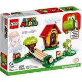Mey İthalat Lego® Super Mario™ Mario’nun Evi ve Yoshi Ek Macera Seti 71367 Yapım Seti; Yaratıcı Çocuklar Için Koleksiyonluk Hediye Oyuncak (205 Parça)