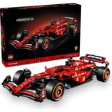 Mey İthalat LEGO Technic Ferrari Sf–24 F1 Araba 42207 – Yetişkinler Için 1:8 Ölçekli V6 Motor, Vites Kutusu, Direksiyon ve Drs Içeren Koleksiyonluk Yarış Arabası Modeli Yapım Seti, Hediye Fikri (1361 Parça)
