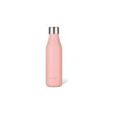 Mey İthalat Les Artıstes Paris A-4323 Bottle'up Termos, 500 Ml, Bpa Içermeyen Termos, Tekrar Kullanılabilir, 12 Saat Sıcak ve 24 Saat Soğuk Tutar, Paslanmaz Çelik, Pembe Tasarım