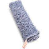 Mey İthalat Let'scrub Süper Esnek Mavi Banyo Lifi Tüm Cilt Tiplerine Uygun Duş Lifi Unisex 20X30 cm