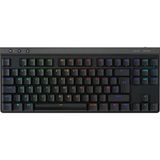 Mey İthalat Logitech G G515 Lıghtspeed Tkl Düşük Profilli Kablosuz Oyun Klavyesi, Lıghtsync Rgb, Ince Sayısal Tuş Takımsız Tasarım, Pbt Tuş Kapakları, Ingilizce Tuş Dizilimi, Siyah