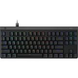 Mey İthalat Logitech G G515 Tkl Kablolu Düşük Profilli Oyun Klavyesi, Tamamen Özelleştirilebilir Rgb, Çift Katmanlı Pbt Tuş Kapakları, Ingilizce Tuş Dizilimi, Siyah