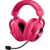 Mey İthalat Logitech G Pro x 2 Lıghtspeed Kablosuz Oyuncu Kulaklığı, Çıkarılabilir Boom Mikrofon, 50 mm Grafen Sürücüler, Dts:x Headphone 2.0, 7.1 Surround, Bluetooth/usb/3.5 mm Aux, Pc, Ps5, Ps4, Switch, Pembe