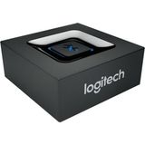 Mey İthalat Logitech Kablosuz Bluetooth Adaptör, Pc/mac/akıllı Telefon/tablet/av Alıcısı Için Bluetooth Adaptörü, Tek Tuşla Kolay Eşleştirme, Çoklu Erişim Özelliği, 3,5 mm Ses ve Rca Çıkışları, Siyah/mavi