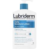 Mey İthalat Lubriderm Günlük Nem Nemlendirici Kokusuz Vücut Losyonu Pro-Vitamin B5 ile Sağlıklı Görünümlü Ciltler Için Normal-Kuru Ciltler Için, Yağsız ve Kokusuz Losyon, 16 ml