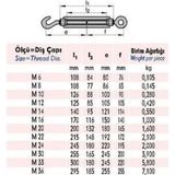 Mey Ithalat® M8 Çektirme ( 4 Adet ) - 1 - Renkli