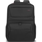 Mey İthalat Mack Business x MCC-804 14.1 Inç Laptop Sırt Çantası, Mackbook Sırt Çantası, USB Şarj Portlu Bilgisayar ve Notebook Çantası, Kadın Erkek Bilgisayar Iş Çantası, Üniversite Okul Çantası, Siyah