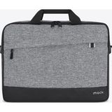 Mey İthalat Mack Unicity Eco MCE-1112 Çevre Dostu Laptop Çantası, Ykk Fermuarlı Macbook Çantası, MacBook Air/pro ile Uyumlu Bilgisayar Çantası, Erkek Kadın 14.1 Inç Notebook El Çantası, Gri