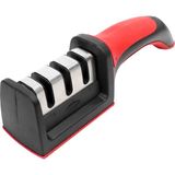 Mey İthalat Manuel Bıçak Bileyici, Mutfak Bıçağı, 3 Kademeli Bileyici, Kaba Bileme ve Ince Bileme Için, Tungsten ve Seramik