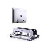Mey İthalat Masa Için Dikey Dizüstü Bilgisayar Standı, Çift Yuvalı, Ayarlanabilir Alüminyum Stand, MacBook Air Pro, Microsoft Surface Laptop 4 ve Lg Gram 17 Uyumlu - Çok Renkli - 10 x 10 cm