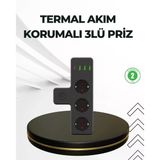 Mey İthalat® Masa Üstü Çoklu Priz Usb Ve Type-C Çıkışlı Güç Dağıtıcı