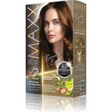 Mey İthalat Maxx Deluxe Beauty Expert Haır Color (Keratin)'li 1 Kutu (2 x 50 Ml) Krem (Çikolata Kahve 6.7)
