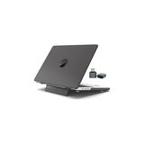 Mey İthalat Mcstorey MacBook Air 13 Inç (13.6) Kılıf M2 / M3 / M4 Uyumlu – Standlı Mat Şeffaf Sert Pc Hardcase Isı Dağıtımlı Ince Koruma Siyah
