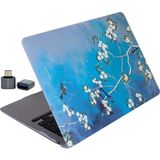 Mey İthalat Mcstorey MacBook Air 13 Inç M1 Uyumlu Sert Kapak Kılıf (2018–2020) | Van Gogh Esintili Sanat Baskı, Kristal Parlak, Sararmayan & Parmak Izi Bırakmayan | A1932 A2179 A2337 Yeşil Sarı