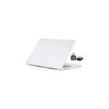 Mey İthalat Mcstorey MacBook Air M1 Kılıfı A2337 A2179 A1932 Uyumlu 13.3 Inç Karbon Fiber Desenli Hard Case Sert Kapak Parmak Izi Bırakmayan Ince Hafif MacBook Air Kılıfı Şeffaf