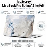 Mey İthalat Mcstorey MacBook Pro 13 Inç Kılıf A1425 A1502 Uyumlu Sert Kapak Hard Case Koruyucu Retina 13 Laptop Kılıfı Çizilmeye Dayanıklı Ince Hafif Tam Koruma R-39