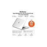 Mey İthalat Mcstorey MacBook Pro 16.2 Inç Kılıf A2485 A2780 A2991 A3403 A3186 A3428 A3429 Uyumlu Kristal Parlak Şeffaf Sert Kapak Ince Hafif Koruyucu Crystal Clear Hard Case