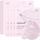 Mey İthalat Medicube Salmon Dna Pdrn Pink Collagen Jelly Gel Maske | Cam Parlayan Cilt Için Gece Yüz Maskesi - Elastik, Nemlendirici, Sıkılaştırıcı ve Nemlendirici | Kore Cilt Bakımı, 28 G, 4ea