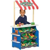 Mey İthalat Melissa & Doug Ahşap Söyleyin ve Limonata Stand, Ters Çevrilebilir, Tente, 9 Boxen, Yazı Tahtaları