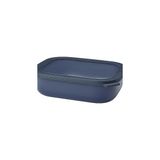 Mey İthalat Mepal - Multi Bowl Cirqula Rectangular - Kapaklı Saklama Kabı - Buzdolabı Için Hava Geçirmez Saklama Kutusu, Mikrodalga Fırın Kabı ve Saklama Kabı Olarak Uygundur - 2000 ml - Nordic Denim