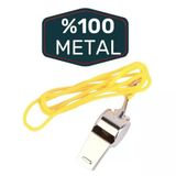 Mey İthalat Metal Ipli Hakem Ve Deprem Düdüğü (24'lü)