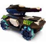 Mey İthalat Mey Ithalat® 4D-Y11 Çift Kon.su Topu Atan Drift Teker Oyuncak Tank - Çok Renkli